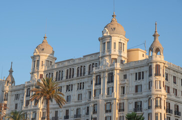 Obraz premium Casa Carbonell building in the city center of Alicante Spain