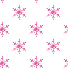 Christmas Pink Glitter Trees Doodles, Winter Holiday Design, Gift Tags, planner, scrapbooking Hand Drawn