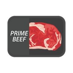 prime beef package illustration