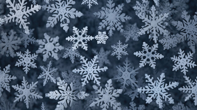 Snowflakes background. Snowflakes background. Snowflakes texture.