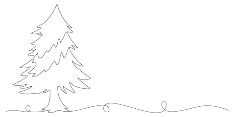 illustration of a christmas tree
