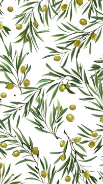 Background pattern christmas based on olive © GEMES