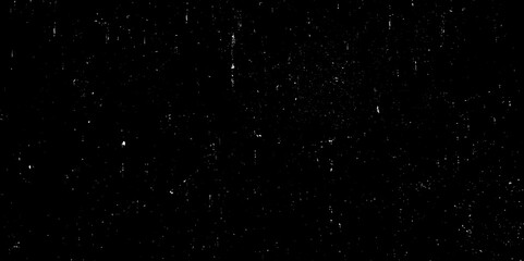 Grainy abstract texture on black background. Snow texture. Flat design element. Vector illustration