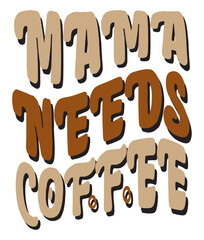 Retro, Coffee  Craft Design. T-shirt Design. Illustration