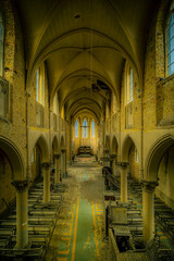 Fototapeta premium The abandoned awesome church
