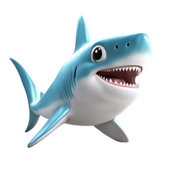 Cute Cartoon Shark
