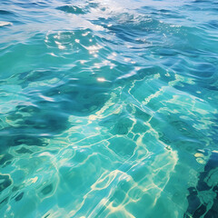 Fototapeta na wymiar Turquoise Water Close-Ups - Stunning Backgrounds.