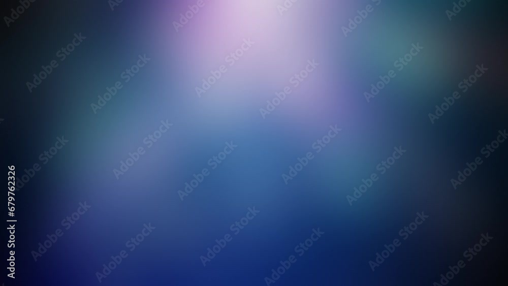 Canvas Prints abstract colorful blue animated blur shapes background, 4k uhd seamless loop
