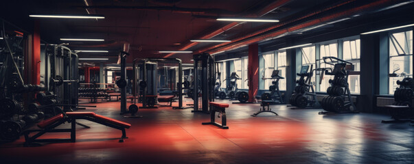 Obraz premium Gym interior