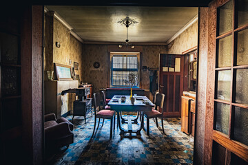 abandoned house of the washer