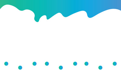 Background with bubbles in bottom gradient 