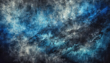 Fototapeta na wymiar Abstract blue and gray grunge texture background be used as a backdrop, pattern, or design element. Generative ai.