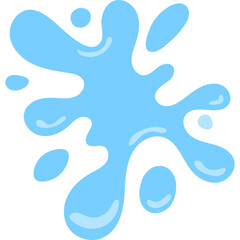 Abstract Water Splash