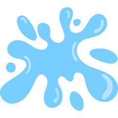 Abstract Water Splash