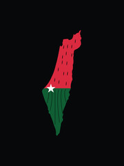 Free Palestine T-Shirt Design.