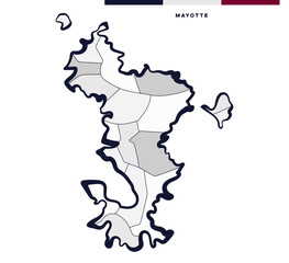 Mayotte - Carte