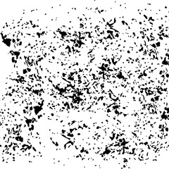Obraz premium Isolated, transparent, abstract, grunge, ink, pattern, black, design, illustration, paint, texture, spray, dirty