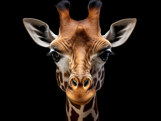 giraffe head shot