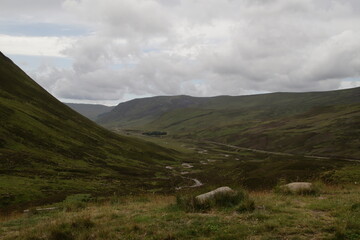 Devil's elbow viewpoint cairngorms scotland