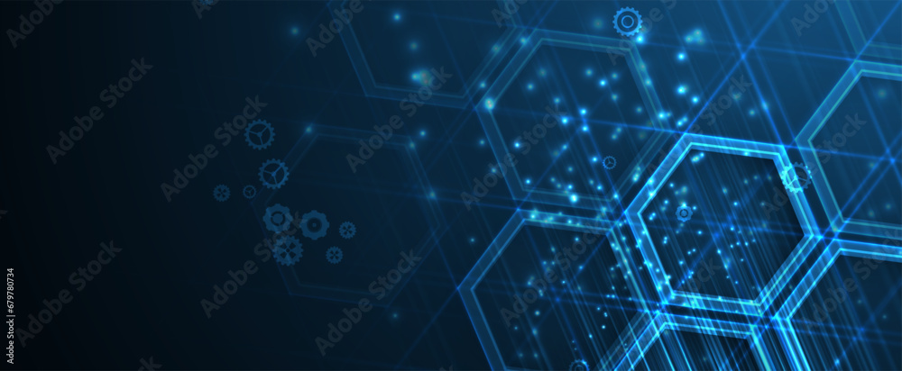Poster abstract vector background. futuristic technology style. elegant background for business tech presen