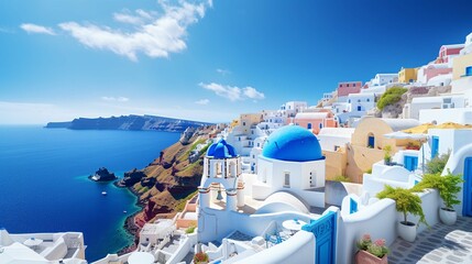 Whimsy and wonder sing through the picturesque islands and islets of Greece. - obrazy, fototapety, plakaty