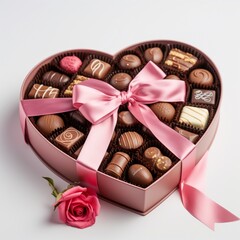 valentine's day, chocolate, chocolate gift