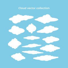 Cloud vector collection