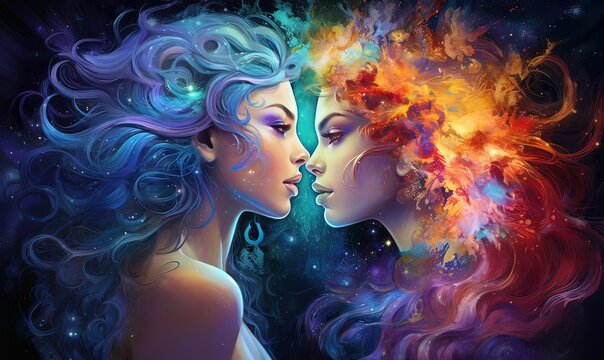 AI gemini, gemelle dai vividi colori 03