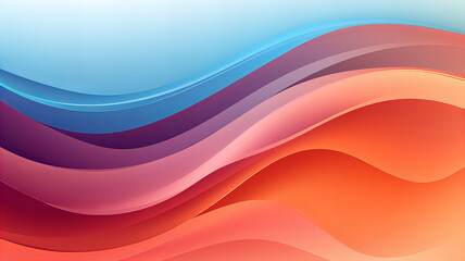 A colorful waves of different colors