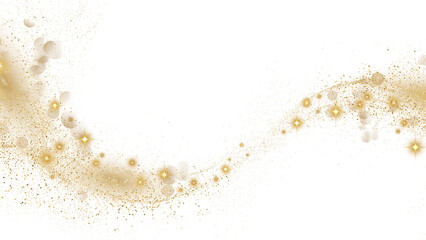 Gold shiny sparkles png for graphic design