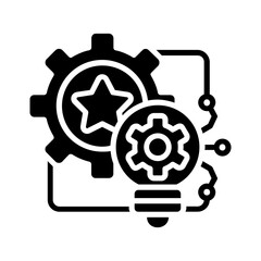 Innovation icon Glyph