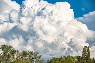Gewitterwolken über dem Schwarzwald
