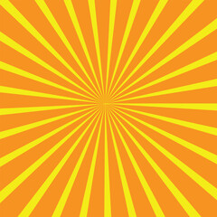 Colorful vector background of radial lines. Comic book. Radiant abstract illustration.