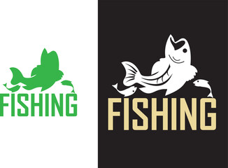 Fishing T-shirt design 