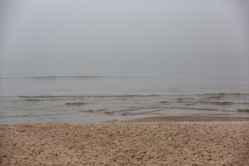 Neblige Ostsee 