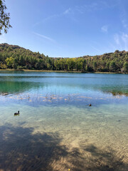 Lagunas del Ruidera lake