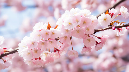 Close up Sakura flower