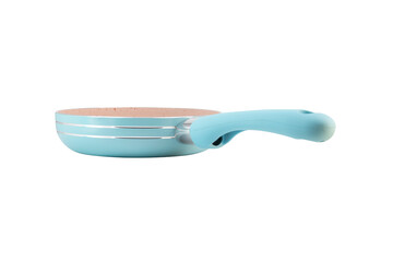 ceramic frying pan isolated on white background
