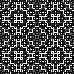 Black seamless abstract pattern. Overlay for background and backdrop. Ornamental design. PNG graphic illustration with transparent background.