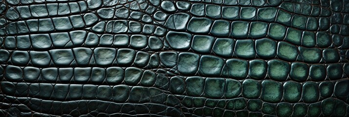 Crocodile skin scales texture, colorful. Great as banner or wallpaper. Generative AI, AI