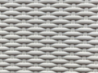 Grey Plastic Weave Background: Horizontal Texture for Contemporary Designs