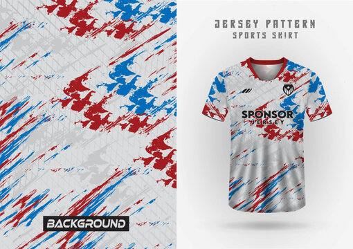 mockup of jersey tone grey, sports jersey background, soccer jersey, running jersey, outdoor workout, and sport pattern.