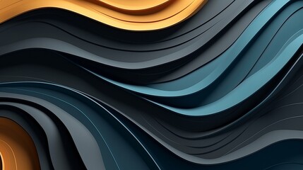 Obraz premium wavy colored background.