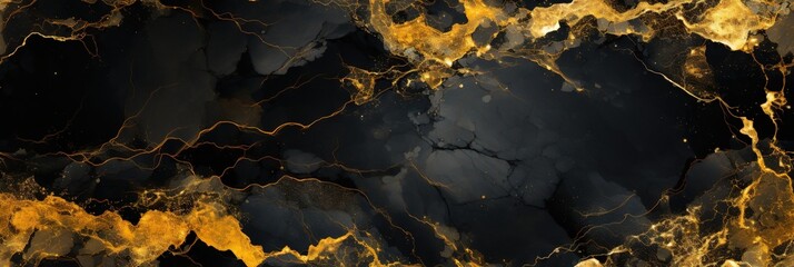 Abstract elegant, luxury colorful marble with gold seamless pattern wallpaper background. Generative AI, AI