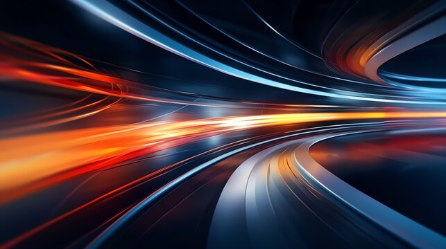 a speed of light in a tunnel