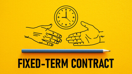 Fixed-Term Contract is shown using the text
