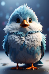Obraz premium blue bird, Generative AI