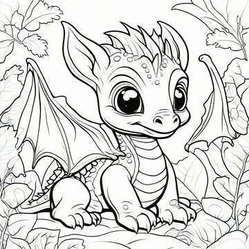Cartoon Dragon: Fun Drawing for Kids