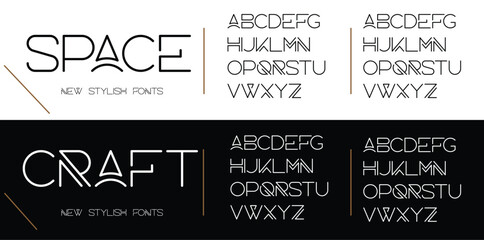 Elegant Font Uppercase Lowercase and Number. Classic Lettering Minimal Fashion Designs. Typography modern serif fonts regular decorative vintage concept. vector illustration