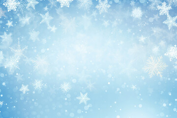 Obraz na płótnie Canvas Christmas background. snow flakes backdrop